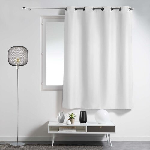 Douceur d int&amp;eacute;rieur Bijela zavjesa 140x180 cm Essentiel &amp;ndash; Slike