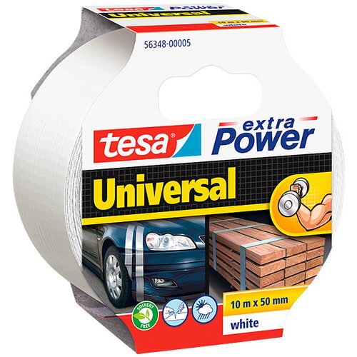 Tesa Univerzalen večnamenski trak Tesa extra Power (bel, 10 m x 50 mm) Cene