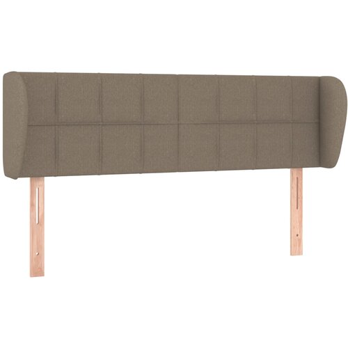 Maison Chic posteljno vzglavje - vzglavna omarica - nočna omarica z u&amp;scaron;esi taupe 147x23x78/88 cm blago, (21711890) Slike