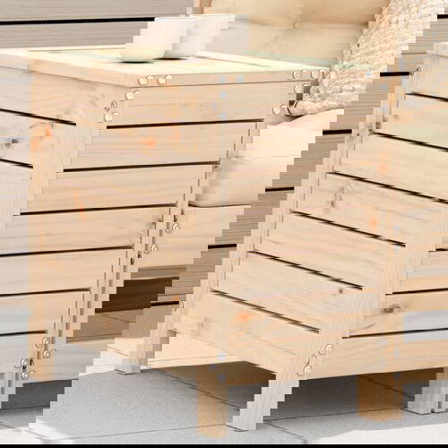 vidaXL Vrtni tabure 62 x 31 5 x 52 cm od masivne borovine Cijene