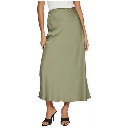 Vila Noos Elette Skirt - Oil Green Zelena Slike