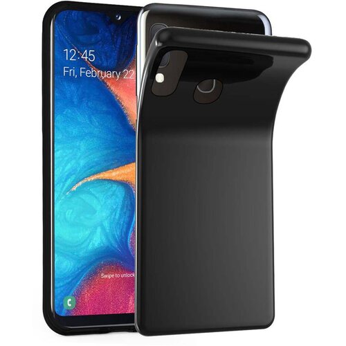 Cadorabo Ohi&scaron;je, združljiv s Samsungom v črni barvi, narejen iz fleksibilnega silikona TPU, (20592886) Cene