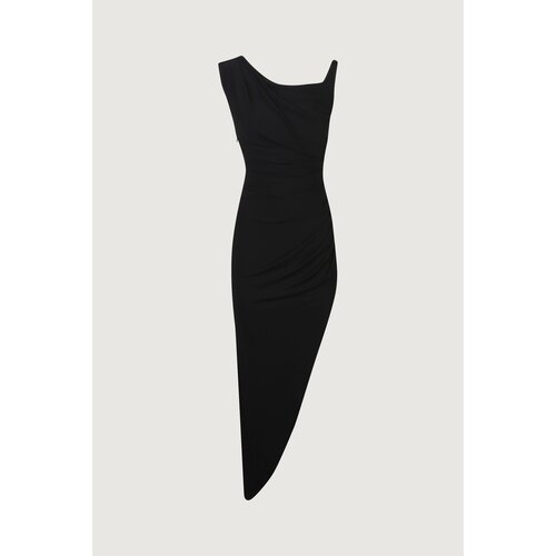 Elisabetta Franchi Dolge obleke AB90661E2 110 Vijolična Cene