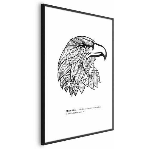  Plakat - Eagle of Freedom 29.7x42 Crni okvir Cijene