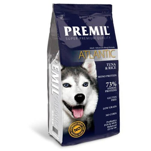 Premil ATLANTIC Suva hrana za osetljive pse podložne alergijama, 15kg Slike