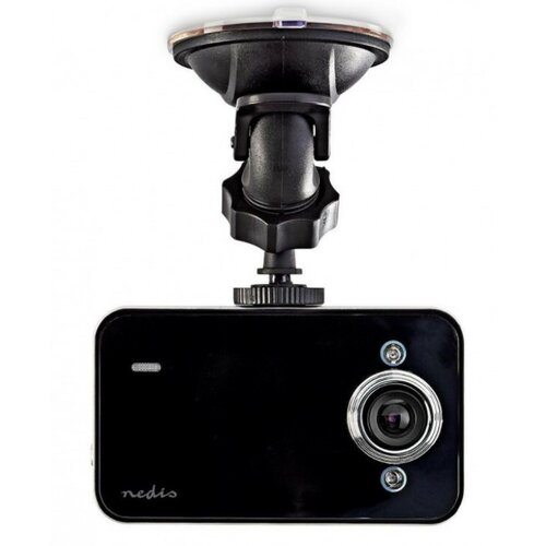 Nedis DCAM06BK Dash Cam, 720p@30fps, 3.0 MPikel, 2,4" LCD, Detekcija pokreta, Crna Cene