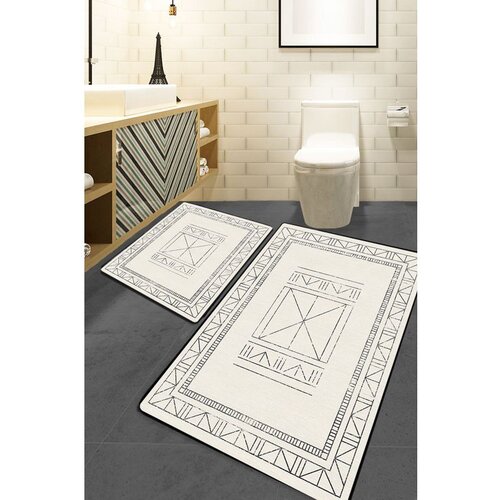 Touch ecru ecru bathmat set (2 pieces) Slike