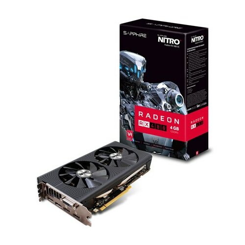 Sapphire AMD Radeon RX480 NITRO OC 4GB GDDR5, HDMI/DVI/DP/256bit 11260-02-20G grafička kartica Slike