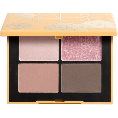 Nars Eyeshadow Quad Petal Play Collection paleta senčil za oči odtenek BLOOM 4x1.1 g Slike