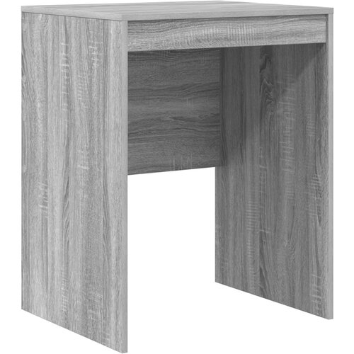VidaXL Pisaći stol Sivi sonoma Drvena ploča 60 x 50 x 76 cm Jednostavan Slike