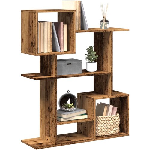 vidaXL Pregrada / regal za knjige boja drva 92x29x112 cm drveni Cene