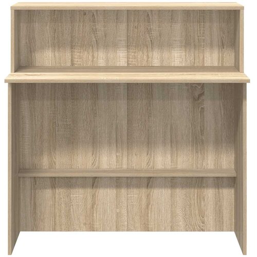  Recepcijski stol Sonoma hrast 100x50x103,5 cm Konstruirano drvo Slike