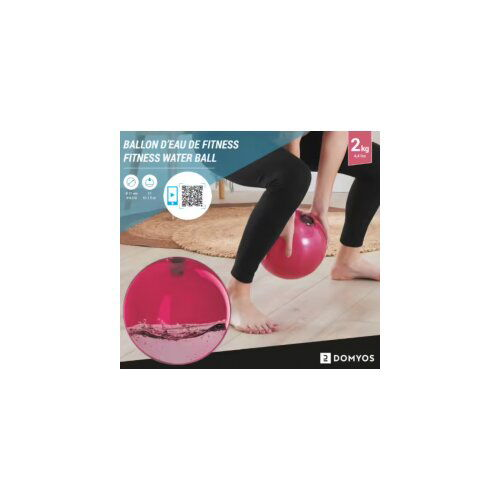 roze vodena lopta za fitnes Slike
