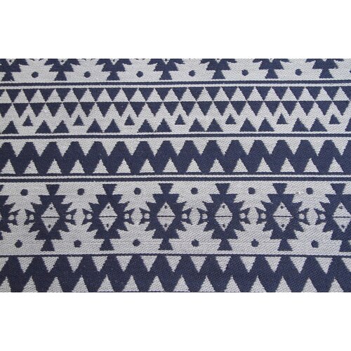 Kayoom VINTAGE PREPROGA 120/170 cm tkano modra Slike