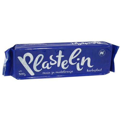 Karbon Plastelin moder, 500 g Cene