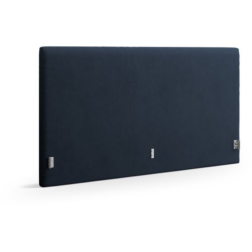 Micadoni Temno modro oblazinjeno vzglavje 150,5x100 cm Remo – Cene