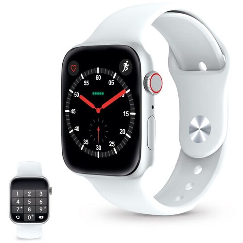Ksix smartwatch Urban 4, 2.15” IPS zakrivljeni zaslon, 5 dana aut., IP68,bijeli Cijene