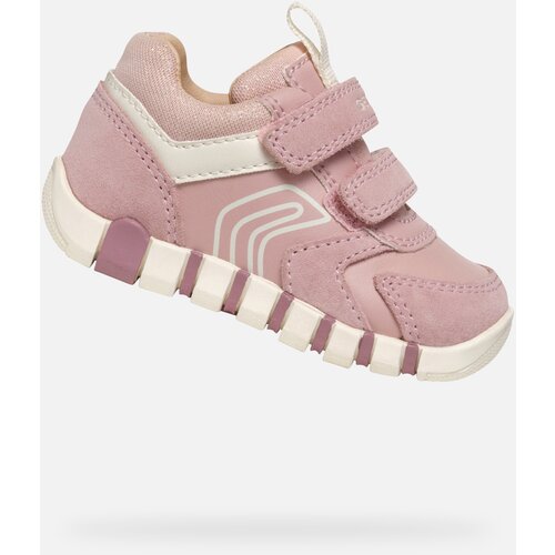Geox Girls' First Steps Iupidoo Pink - Girls Cene