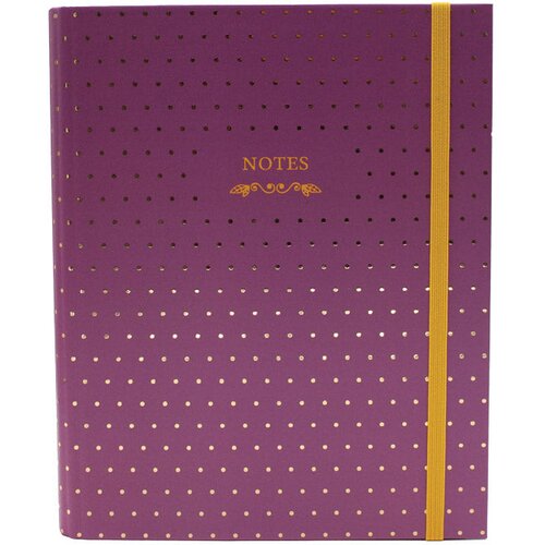  BLOK KOLEGIJ B5 ČRTE 96L Z ELASTIKO DOTS 3 OZNAČEVALEC ROZA 1785 Slike