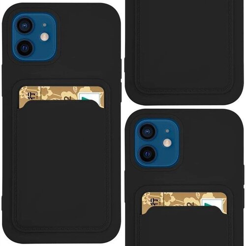 HURTEL Futrola Card Case za Samsung Galaxy A42 5G - Crna Cene