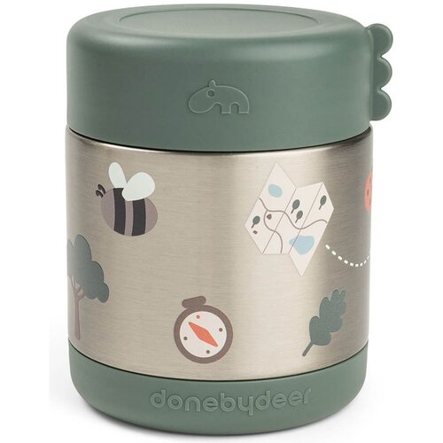 Done By Deer termo posoda Tiny trails 300 ml green 1261233 Cene