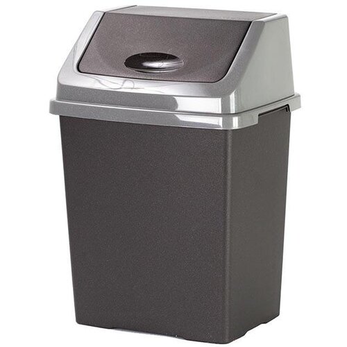  Kanta za smeće sa klatnom Elegant - siva / Cene