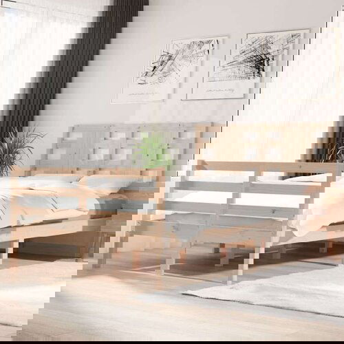 Posteljni okvir iz trdne borovine 120x200 cm, (20647298) Slike
