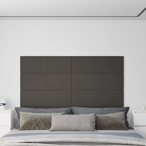 vidaXL Zidne ploče 12 kom tamnosiva 90x30 cm baršunaste 3,24 m² Cene