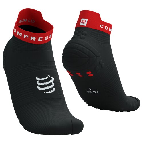 Čarape Compressport PRS V4.0 Run Low Black/Core Red - T1 Cijene