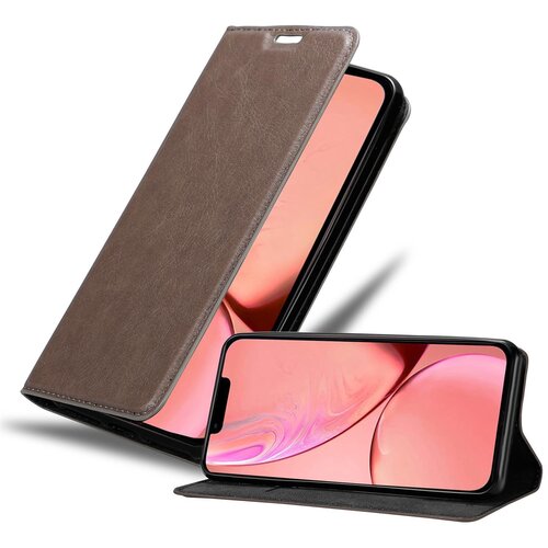 Cadorabo Ohi&amp;scaron;je, združljivo z Apple iPhone 13 PRO MAX v kavovinsko rdeča - Za&amp;scaron;čitni ovitek z magnetnim zapiranjem, stoječo funkcijo in režo za kartice, (20550785) Slike