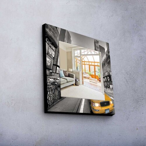 Wallity Zidno ogledalo MA-015, 50x50cm Cijene