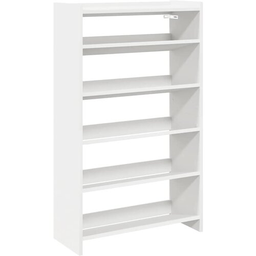 Maison Chic Regal za čevlje - Polica za čevlje bel 60x25x100 cm inženirski les, (21776352) Slike