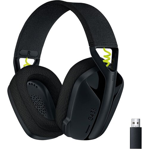 Logitech G435 Lightspeed Wireless Gaming Headset black Cene