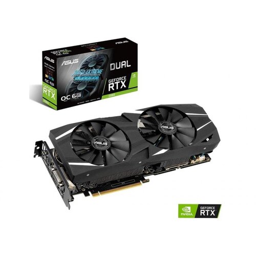 Asus Dual GeForce RTX 2060 OC EVO 6GB GDDR6 (DUAL-RTX2060-O6G-EVO) gaming grafična kartica Slike