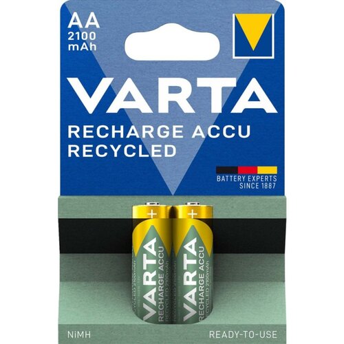 Varta Recycled Ready to Use Mignon (AA) akumulator NiMH 2000 mAh 1.2 V 2 kosa, (20431085) Cene