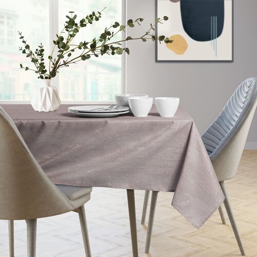 AmeliaHome Ovalni stolnjak Vesta 120x180 cm, puderasto roza Slike