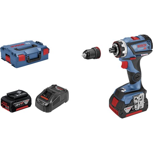 Bosch akumulatorska bu&scaron;ilica/odvrtač sa izmenljivim glavama GSR 18V-60 FC + GFA 18-M, 2x5.0Ah 06019G7101 Cene