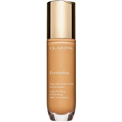 Clarins Everlasting Foundation dolgoobstojen in vlažilen puder 30 ml odtenek 112,5W Caramel Cene