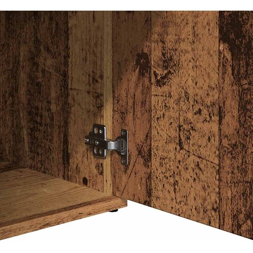  Komoda boja staro drvo 91 x 29,5 x 75 cm od konstruiranog drva Slike