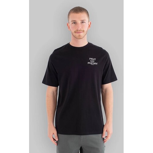 Hurley Printing Press Print&destroy T-Shirt black Cene
