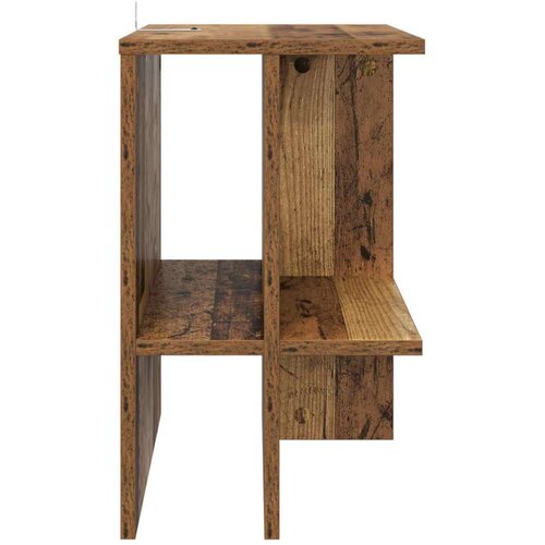  Stolić za kavu 2 pcs Staro drvo 40 x 30 x 49 cm Konstruirano drvo - Staro drvo 2 Slike
