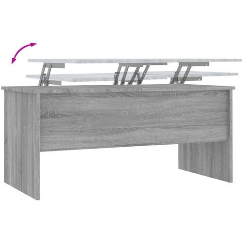  Stolić za kavu boja hrasta 102x50,5x46,5 cm konstruirano drvo Slike