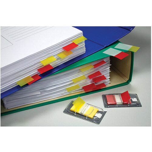  ZASTAVICA 25X43MM 50L GLOBAL NOTES 7728-74 CRVENO-PROZIRNA BLISTER Slike