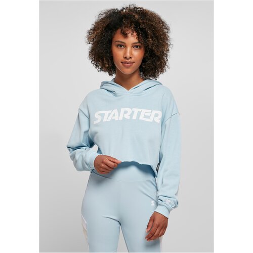 Starter Black Label Women's Cropped Hoody Starter Ice-Blue Cene