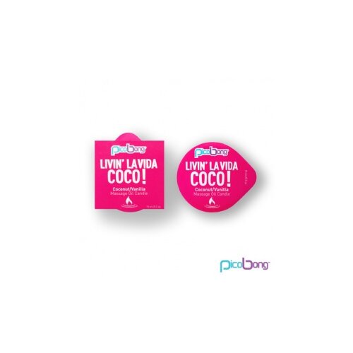 PicoBong Coconut &amp;amp; Vanilla Massage Candle 15ml Slike