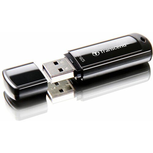 Transcend 128GB, USB3.0, pen drive, classic, black Slike