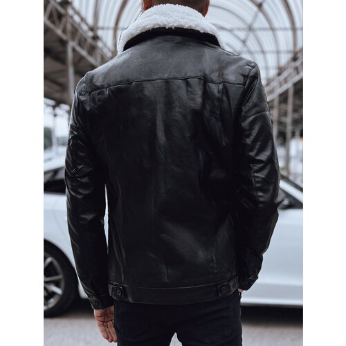 DStreet Men's leather jacket black Cijene