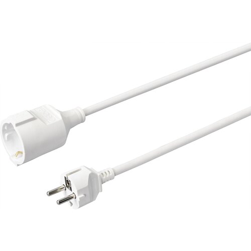 sygonix SY-4872634 tok podaljšek 16 A bela 3.00 m H05VV-F 3G 1\,5 mm², (20434039) Cene