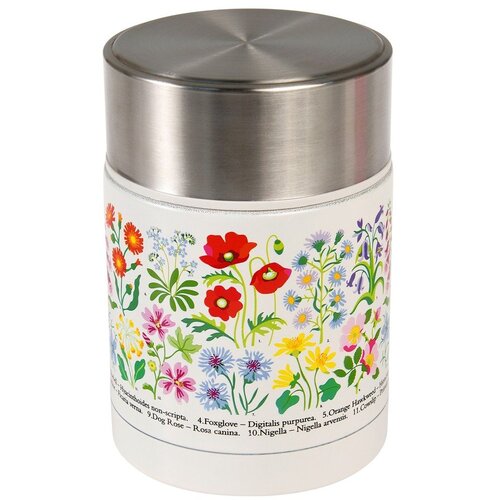 Rex London Krem/u srebrnoj boji termosica za hranu/dječja 450 ml Wild Flowers – Cijene