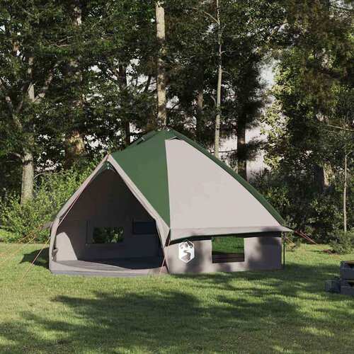  Teepee &scaron;ator s krovom Zelena i bijela 490 x 410 x 210 cm Cijene